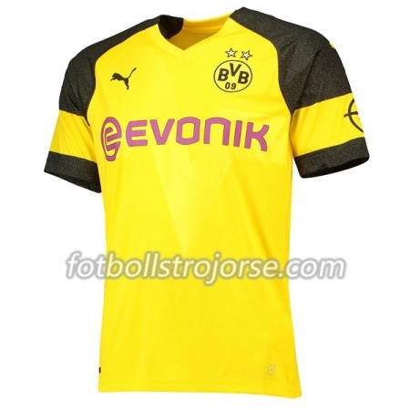 Borussia Dortmund Matchtröjor Hemma Fotbollströja 2018-2019 Borussia Dortmund Matchtröjor Hemma Fotbollströja 2018-2019
